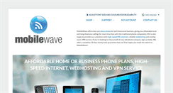 Desktop Screenshot of mobilewave.net