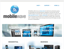 Tablet Screenshot of mobilewave.net